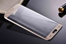 Стъклен протектор за Samsung Galaxy S6 EDGE Plus G928 златен